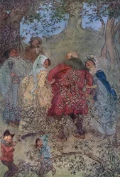 Illustration for The Merry Wives of Windsor